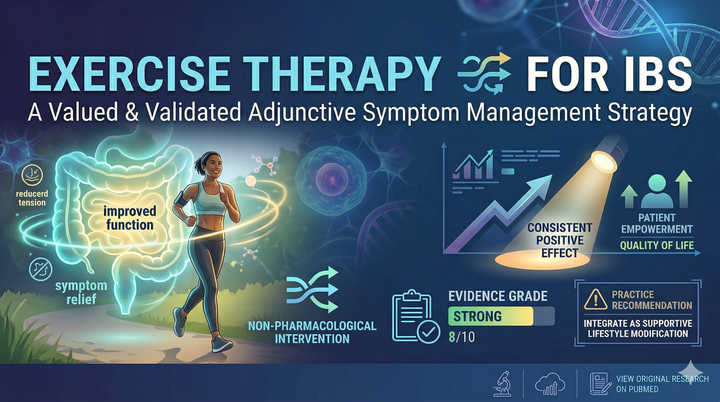Evaluation of the effectiveness of exercise therapy for irritable bowel syndrome: a systematic review and meta-analysis